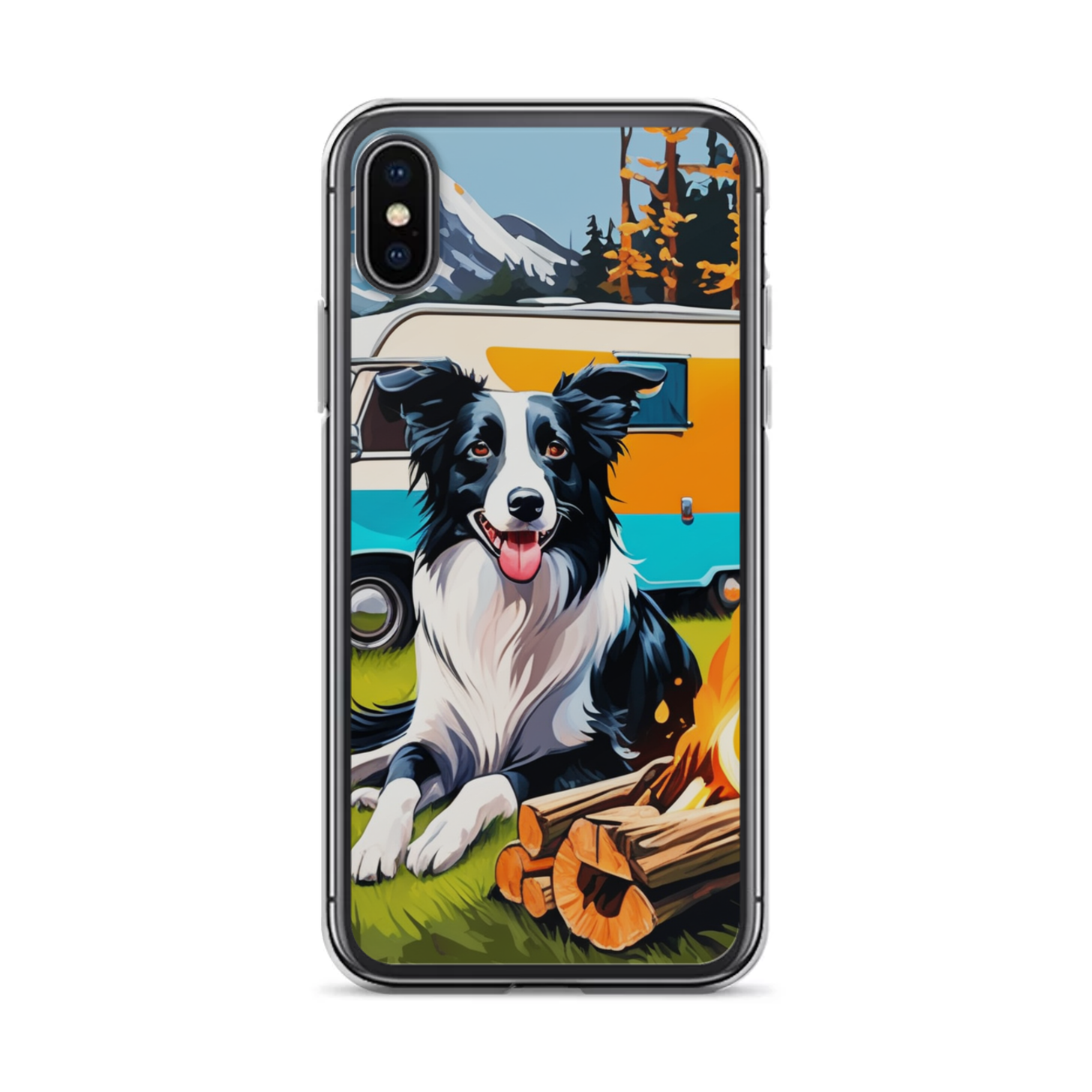 PugMug Custom Border Collie iPhone Case