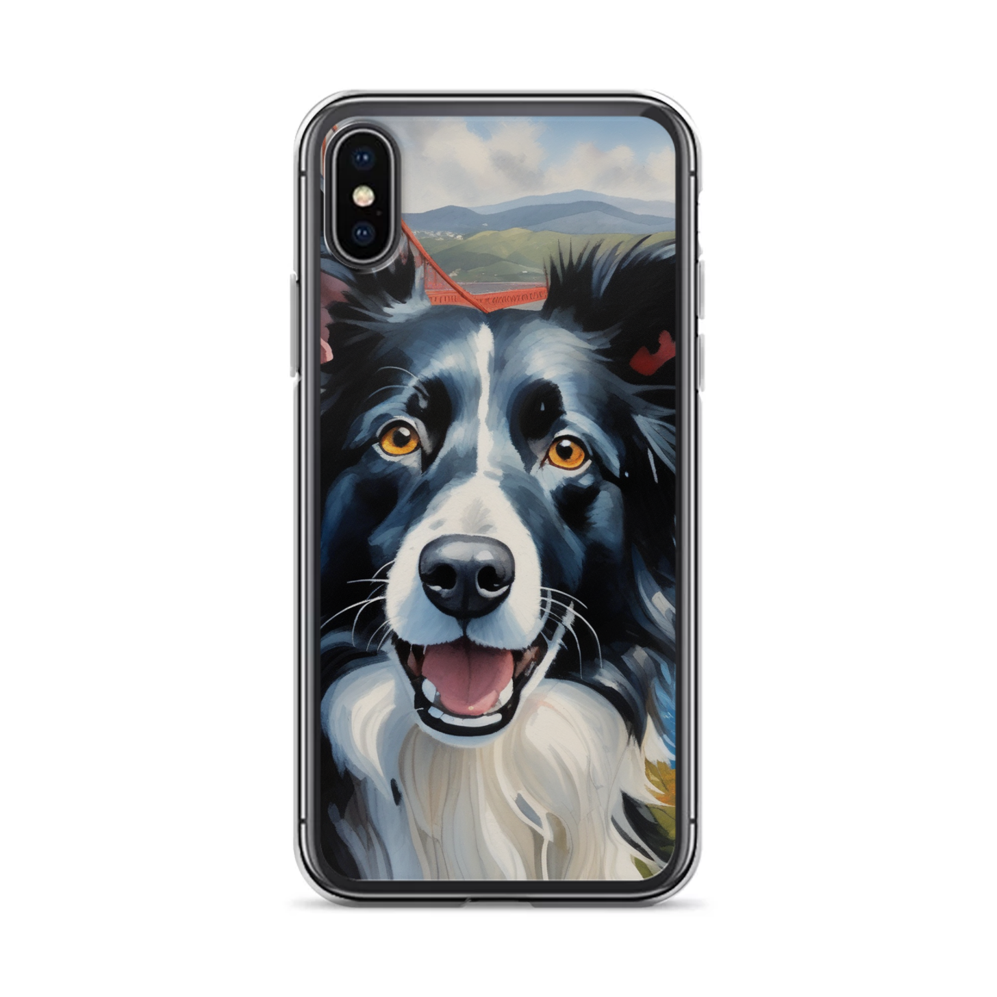 PugMug Custom Border Collie iPhone Case