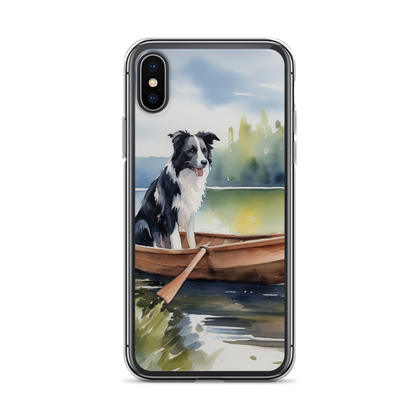 PugMug Custom Border Collie iPhone Case
