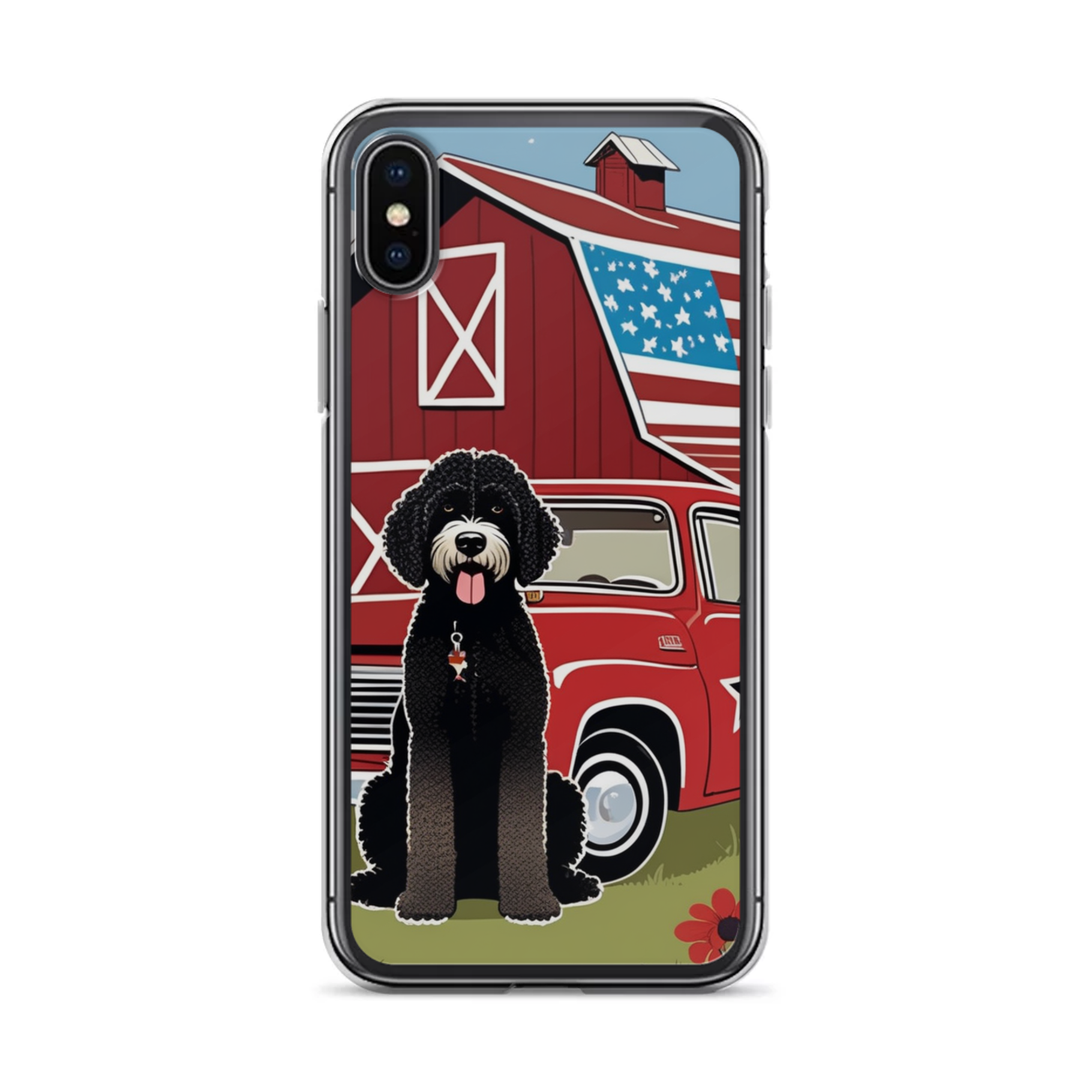 PugMug Custom Portuguese Water Dog iPhone Case