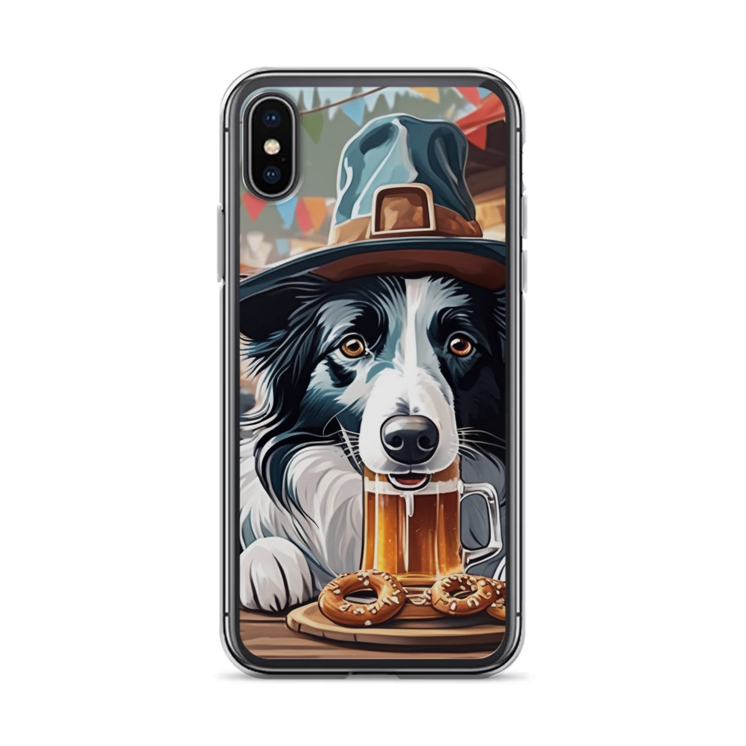 PugMug Custom Border Collie iPhone Case
