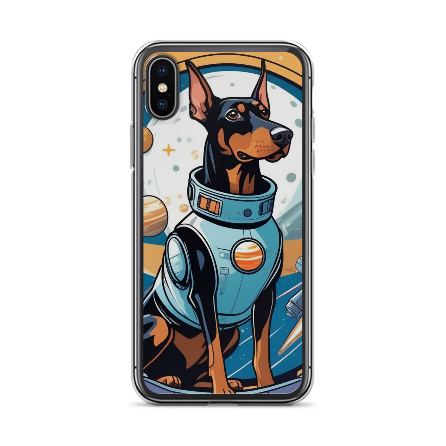PugMug Custom Doberman Pinscher iPhone Case