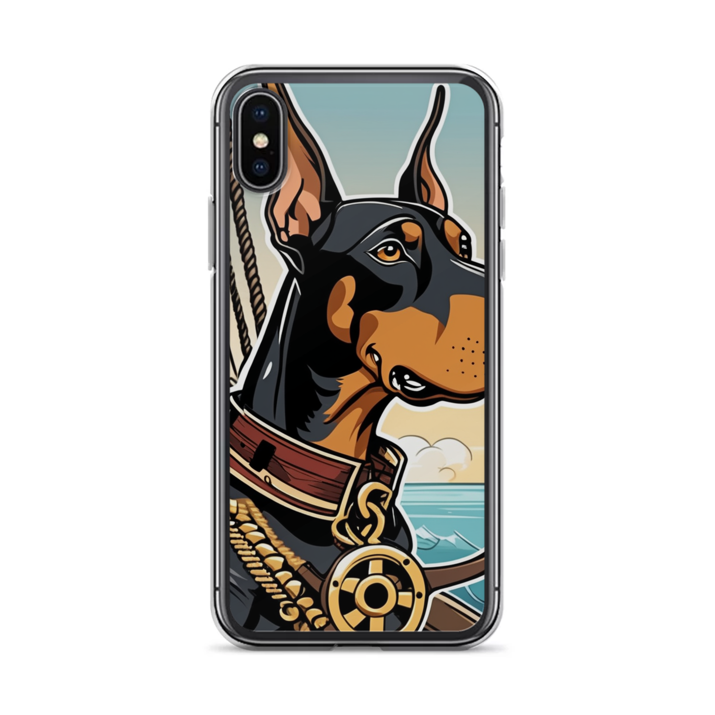 PugMug Custom Doberman Pinscher iPhone Case