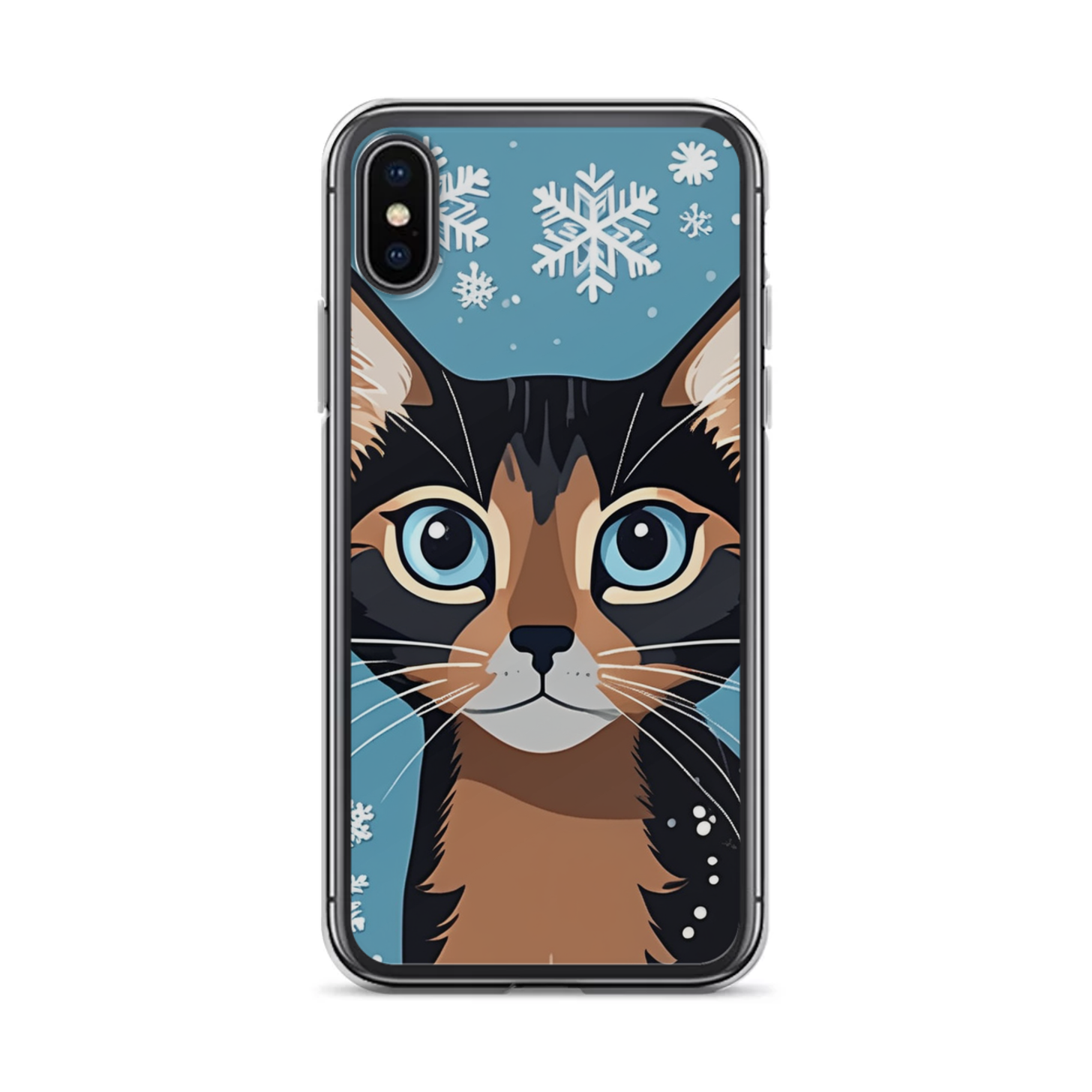 PugMug Custom Black Abyssinian Cat iPhone Case
