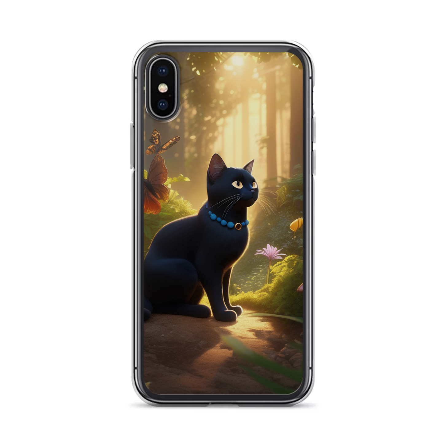 PugMug Custom Black Exotic Cat iPhone Case