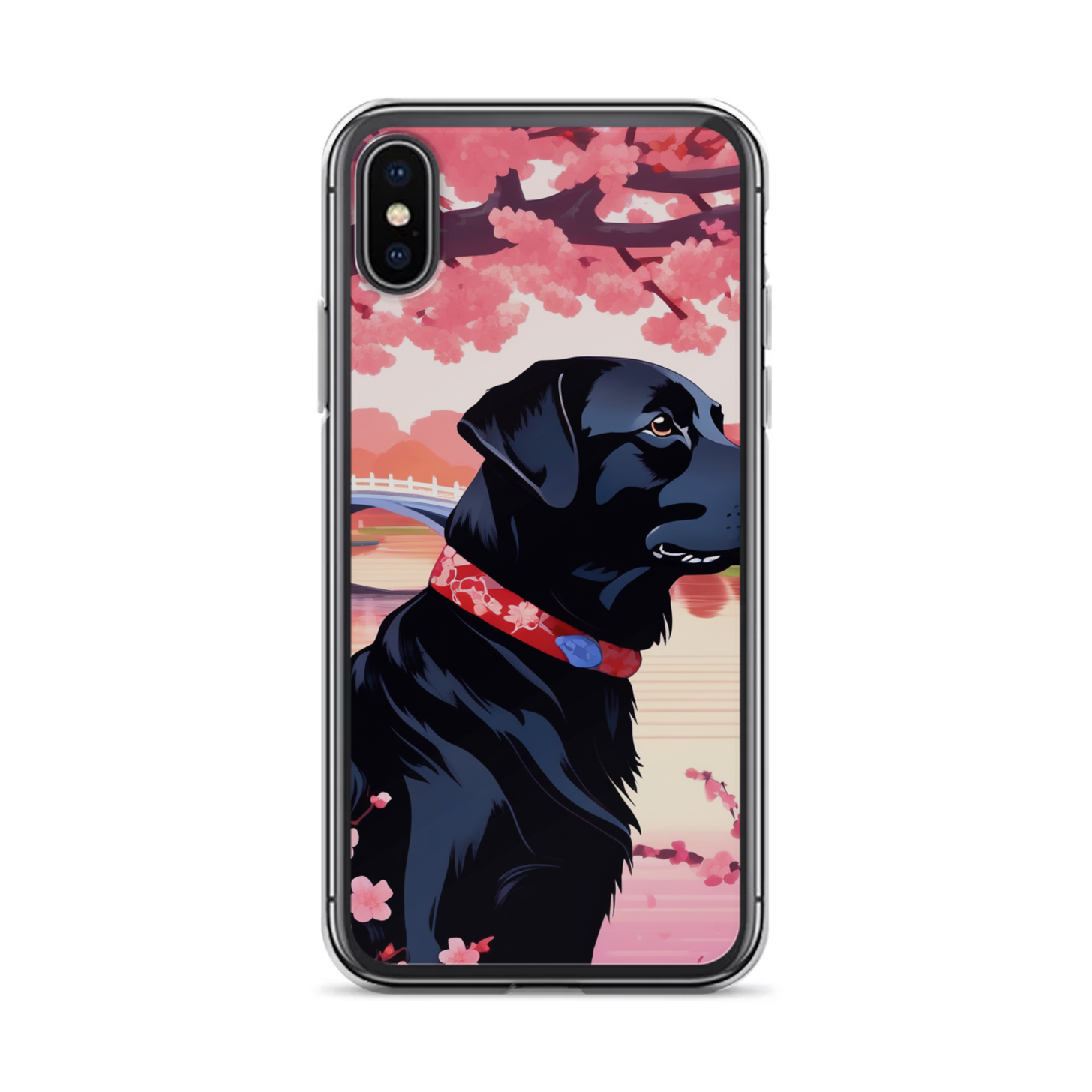 PugMug Custom Black Labrador Retriever iPhone Case