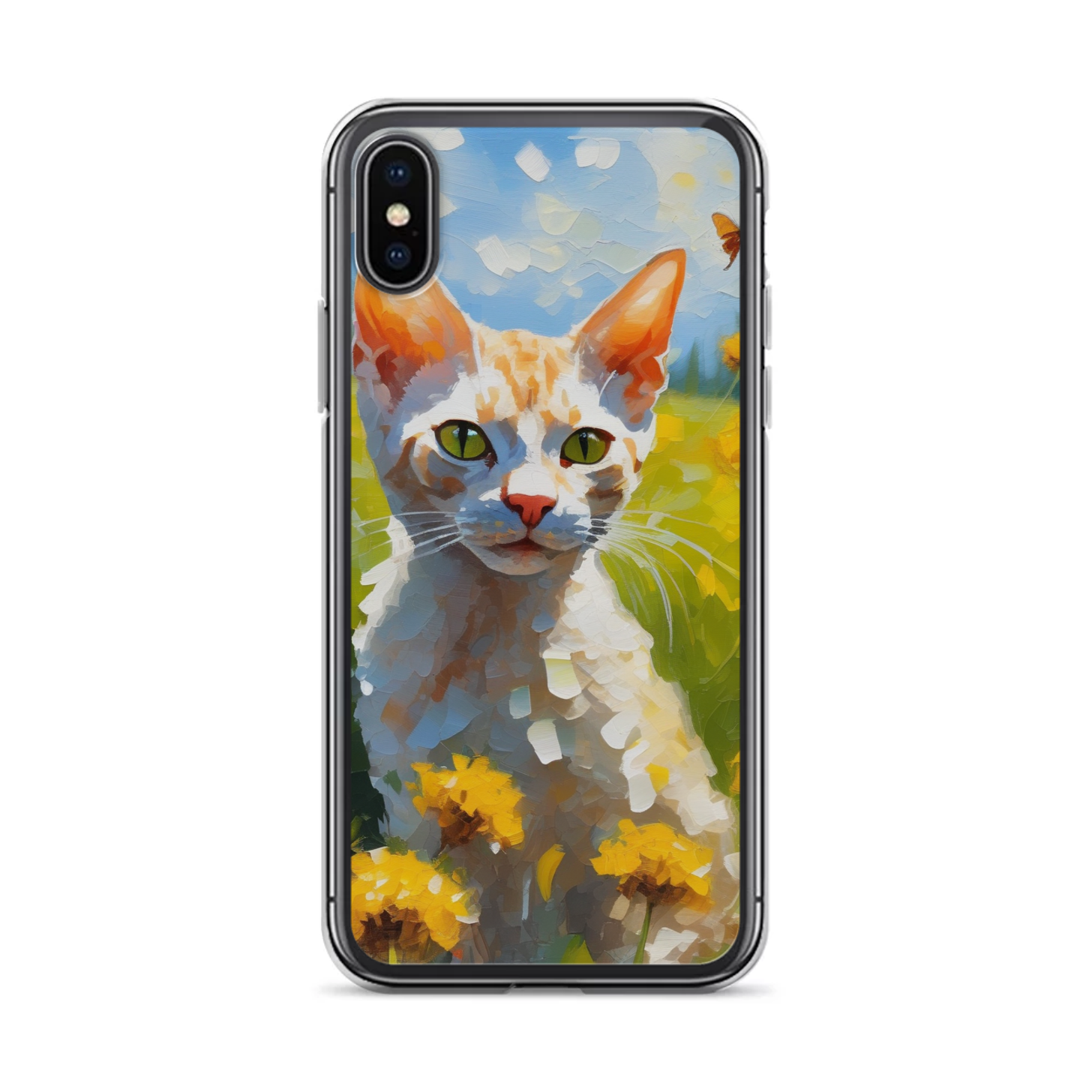 PugMug Custom Tabby Devon Rex Cat iPhone Case