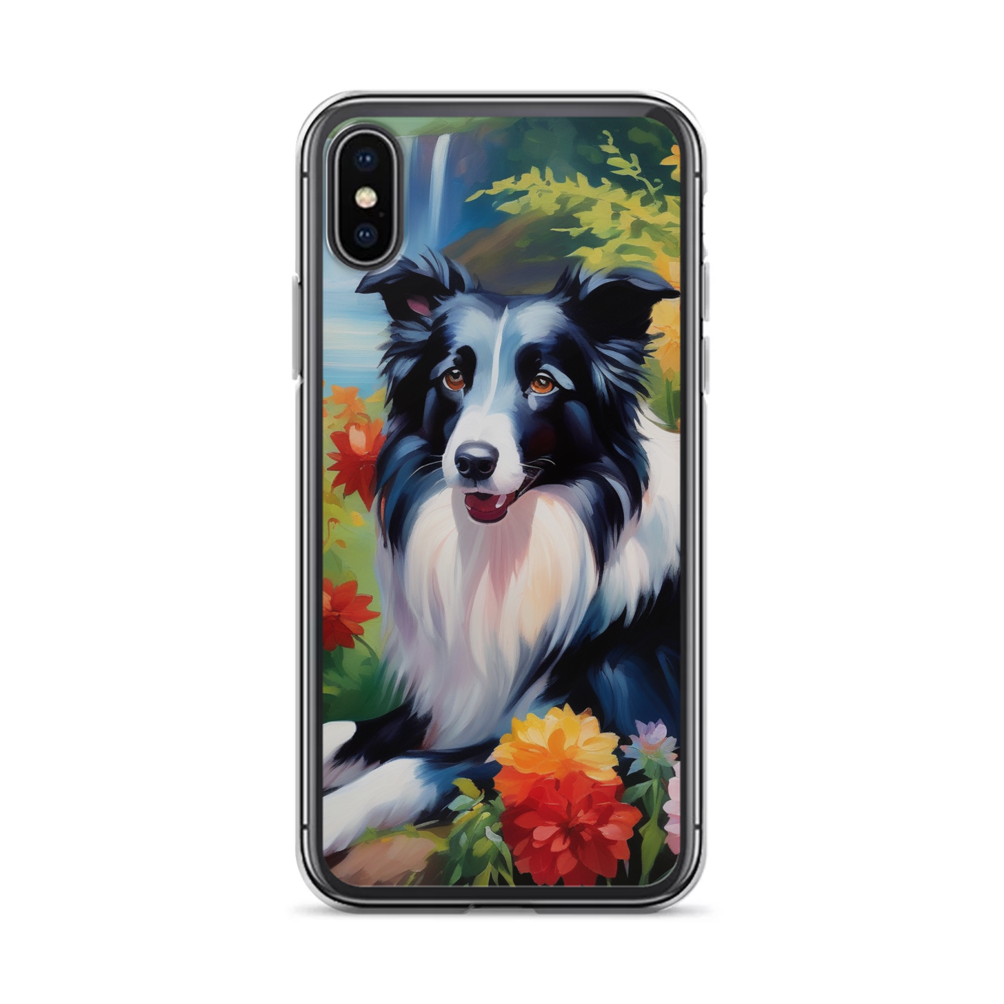 PugMug Custom Border Collie iPhone Case