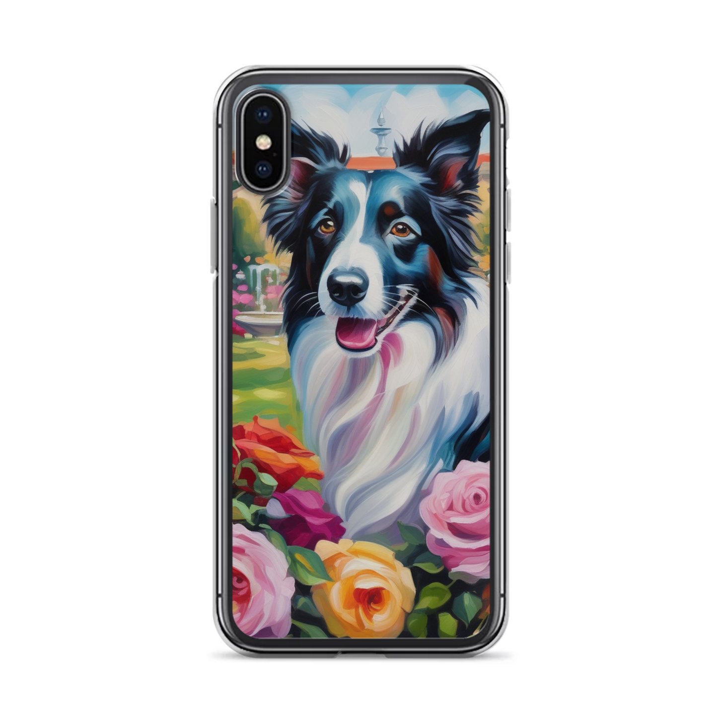 PugMug Custom Border Collie iPhone Case