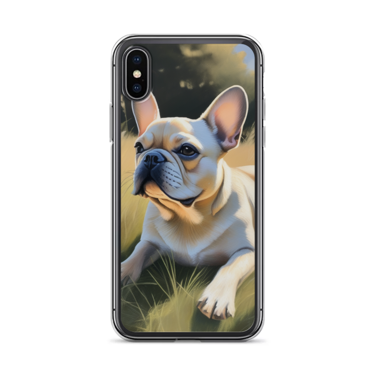 PugMug Custom Tan French Bulldog iPhone Case