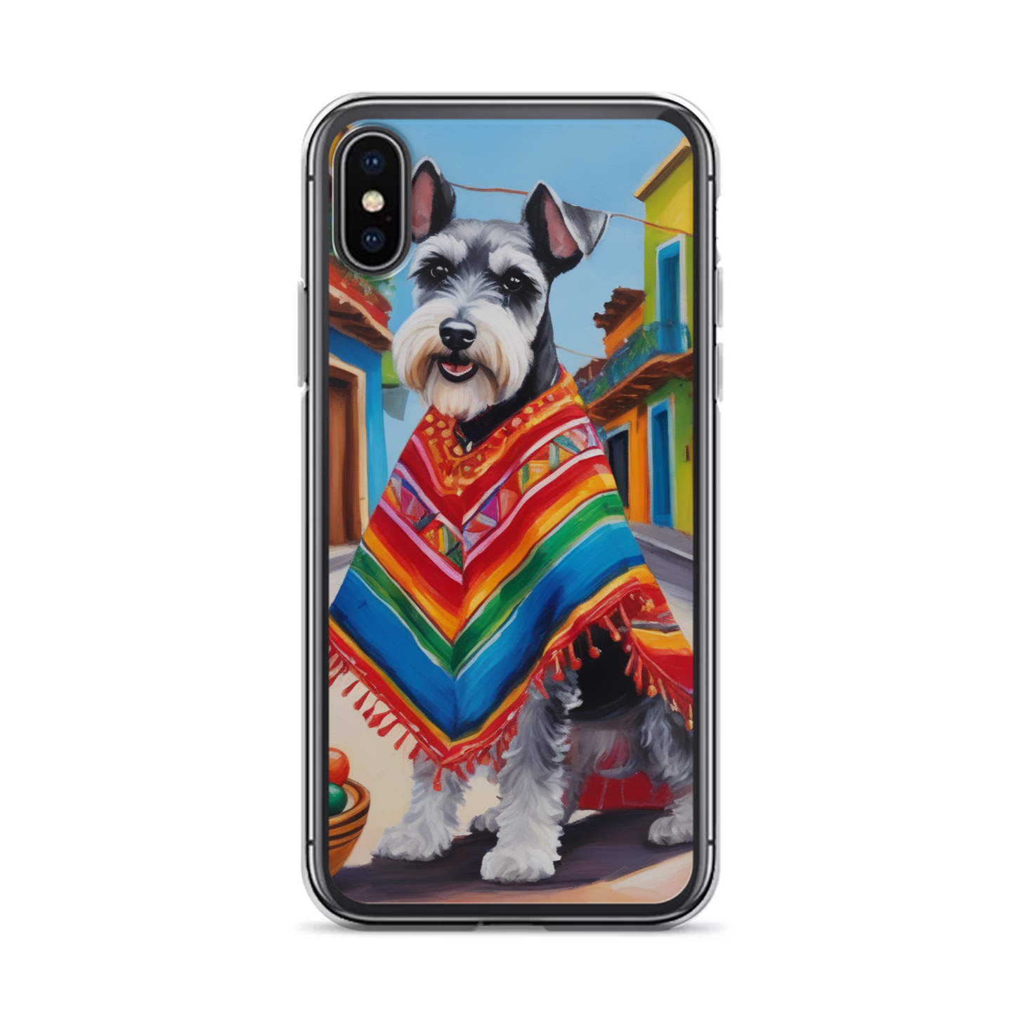 PugMug Custom Miniature Schnauzer iPhone Case