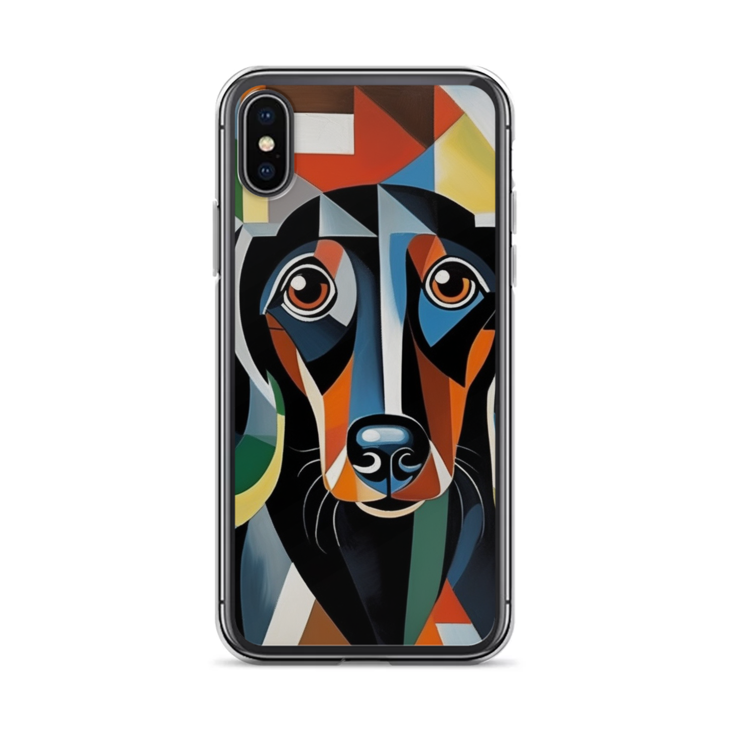 PugMug Custom Black Dachshund iPhone Case
