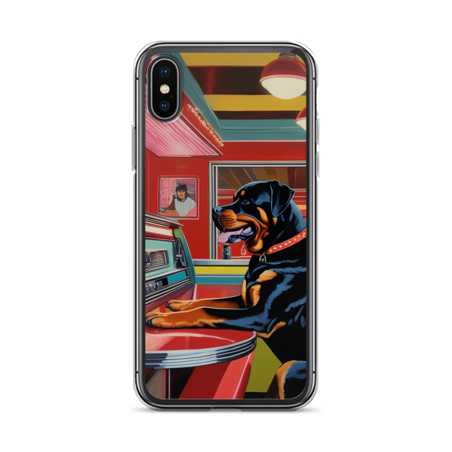 PugMug Custom Rottweiler iPhone Case