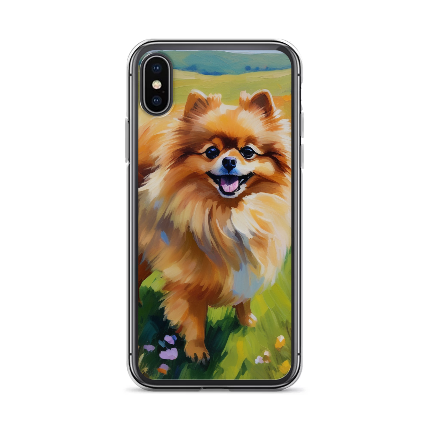 PugMug Custom Tan Pomeranian iPhone Case