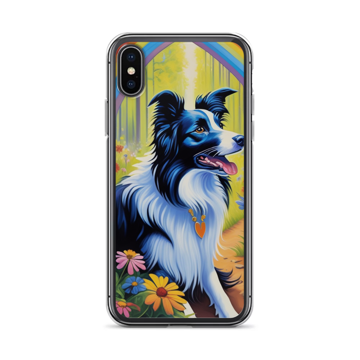 PugMug Custom Border Collie iPhone Case
