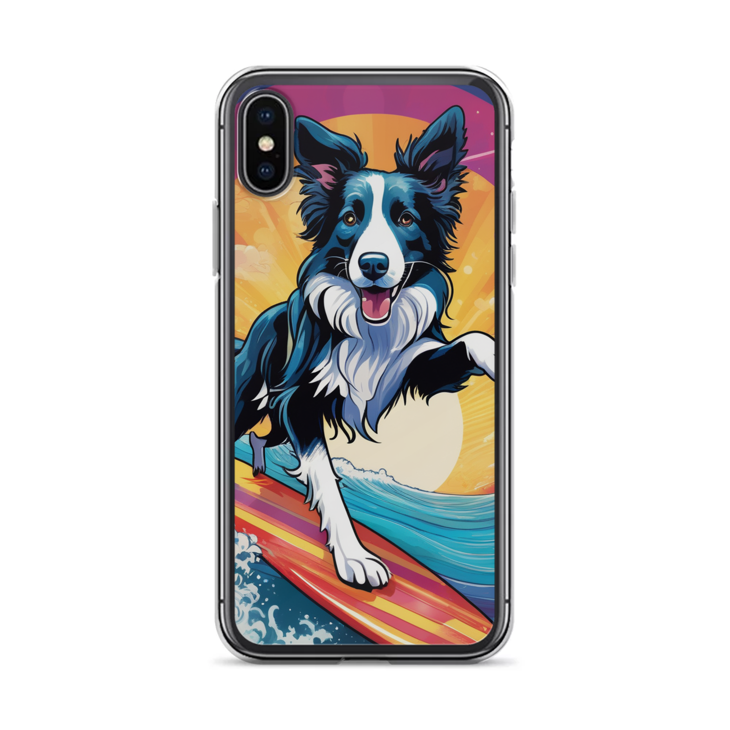 PugMug Custom Border Collie iPhone Case