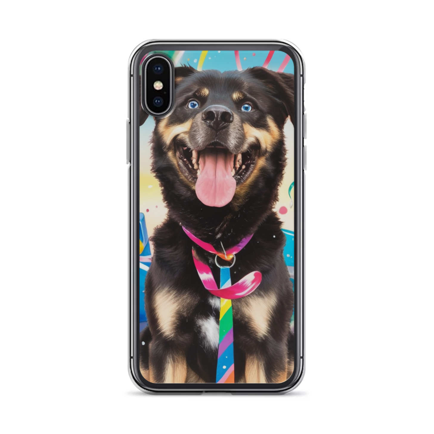 PugMug Custom Blue iPhone Case