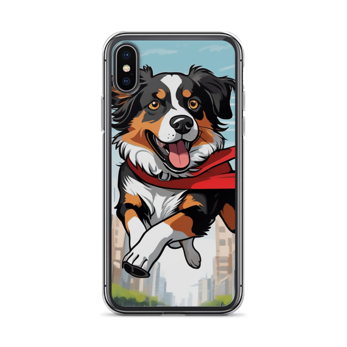 PugMug Custom Miniature American Shepherd iPhone Case