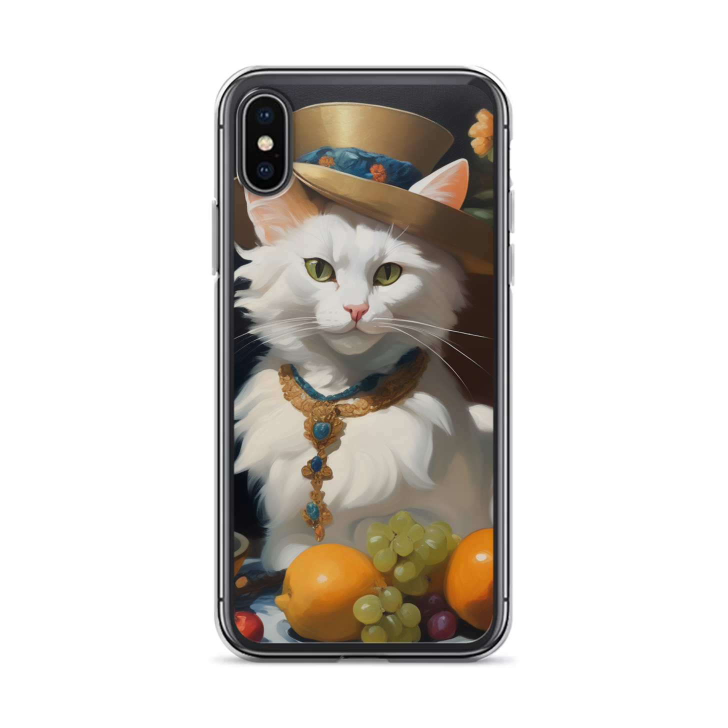 PugMug Custom White Exotic Cat iPhone Case