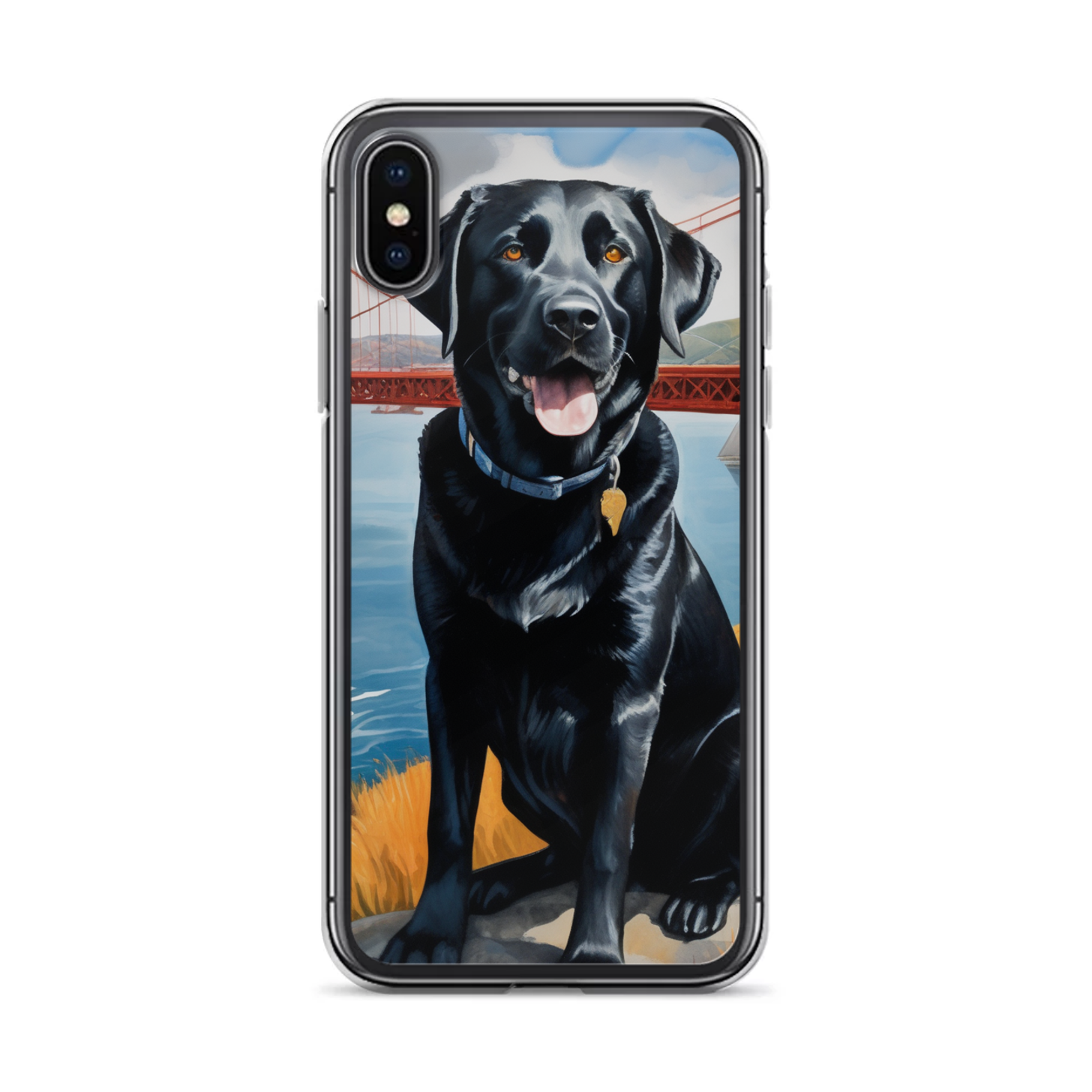 PugMug Custom Black Labrador Retriever iPhone Case