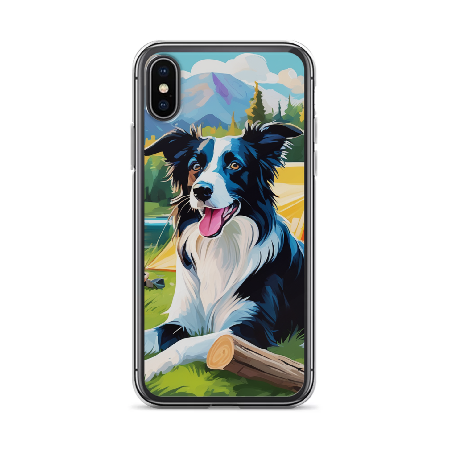 PugMug Custom Border Collie iPhone Case