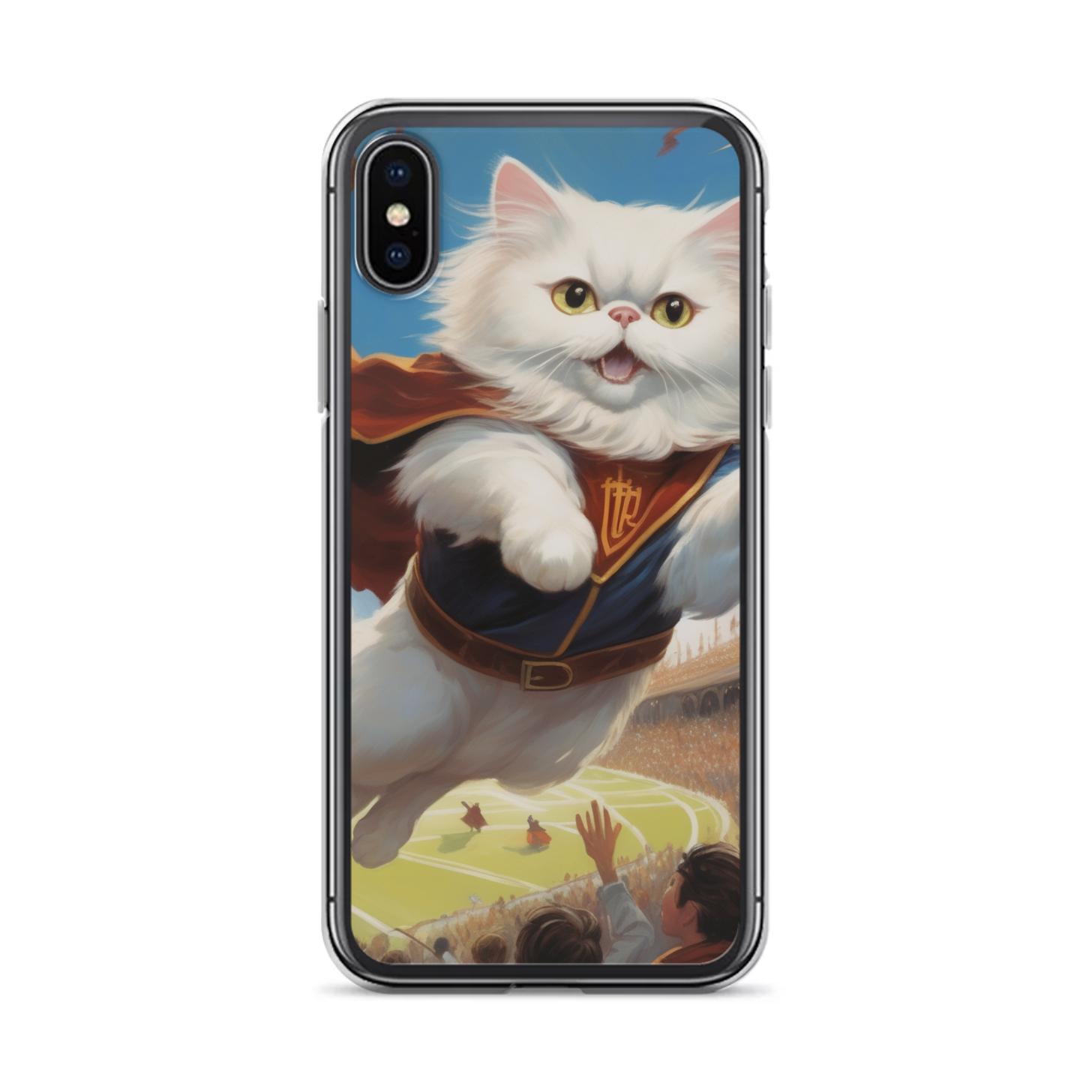 PugMug Custom White Persian Cat iPhone Case