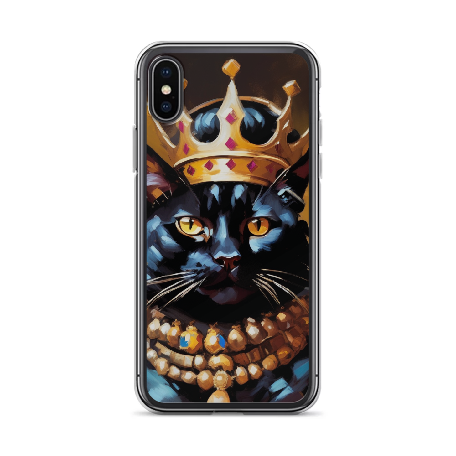 PugMug Custom Black Exotic Cat iPhone Case