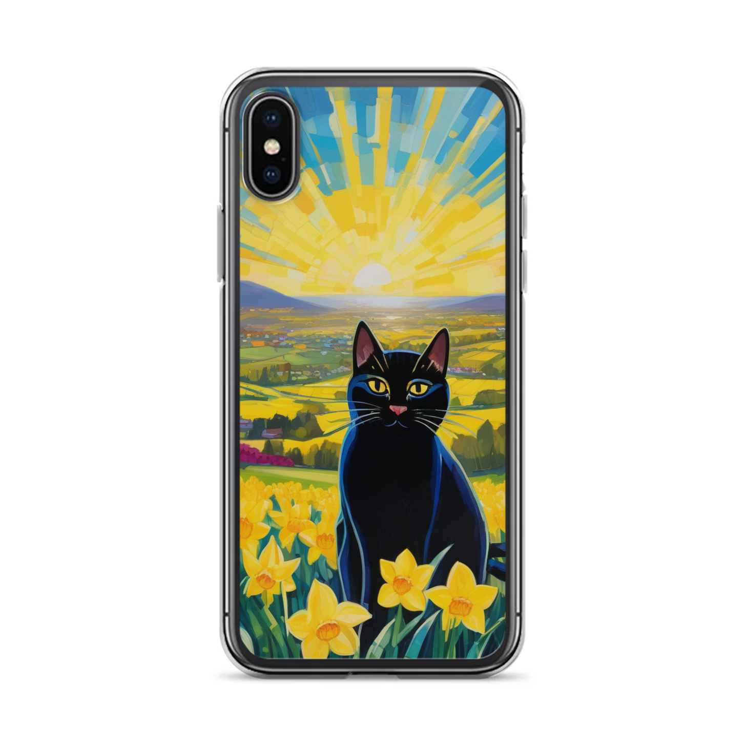 PugMug Custom Black Exotic Cat iPhone Case