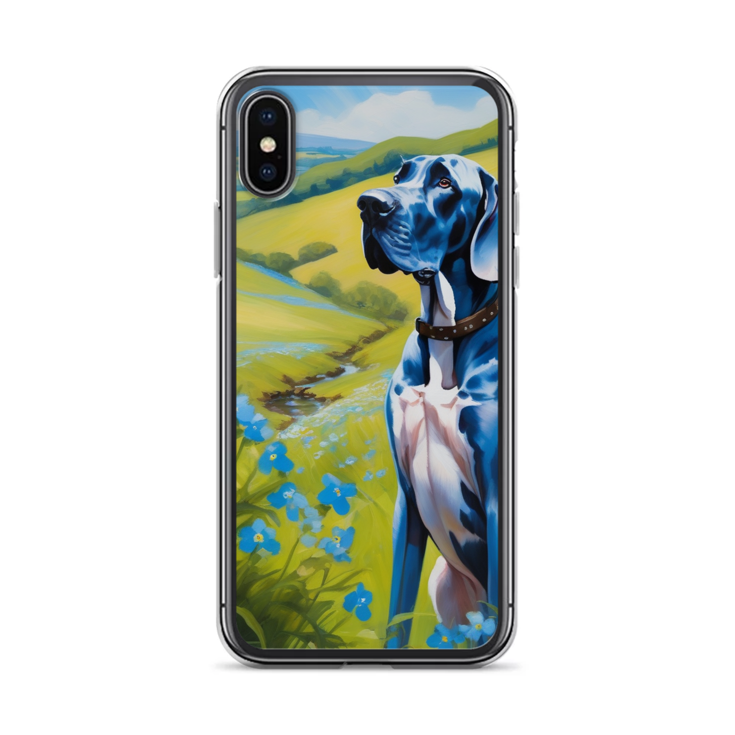 PugMug Custom Great Dane iPhone Case