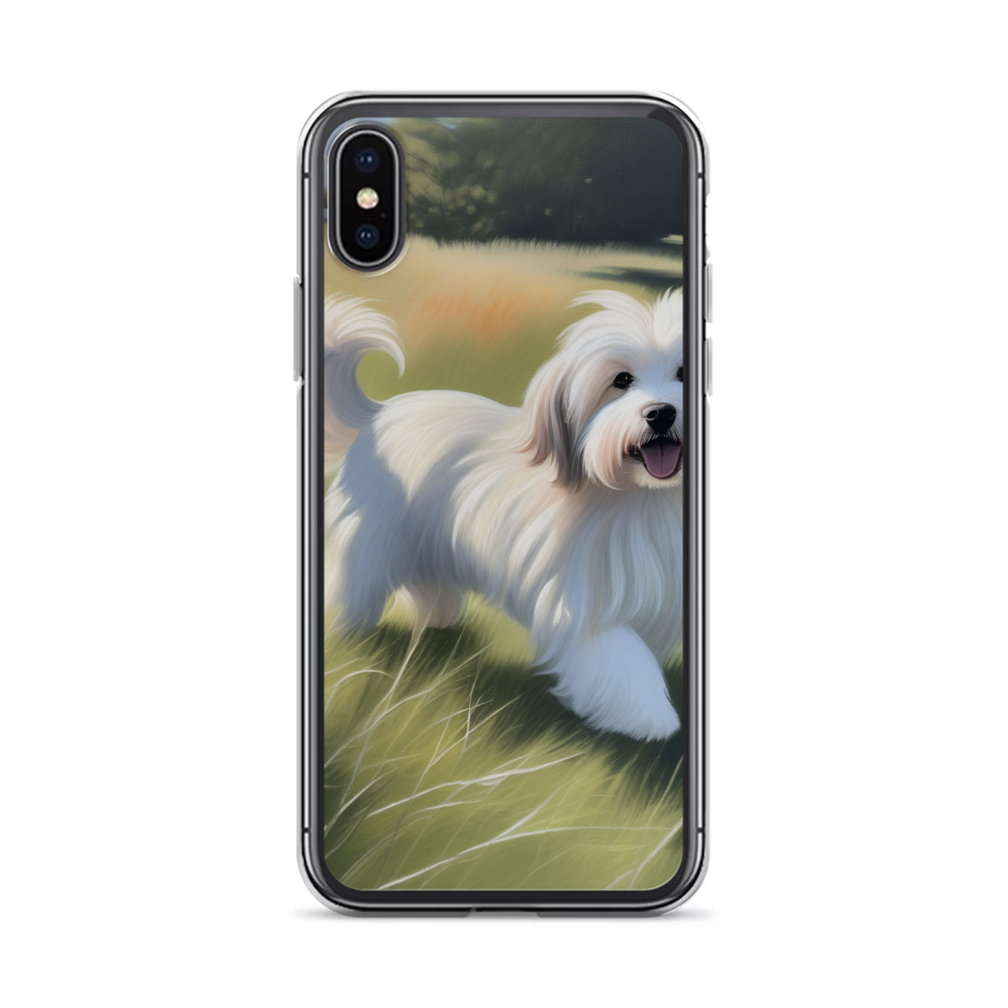PugMug Custom White Havanese Dog iPhone Case