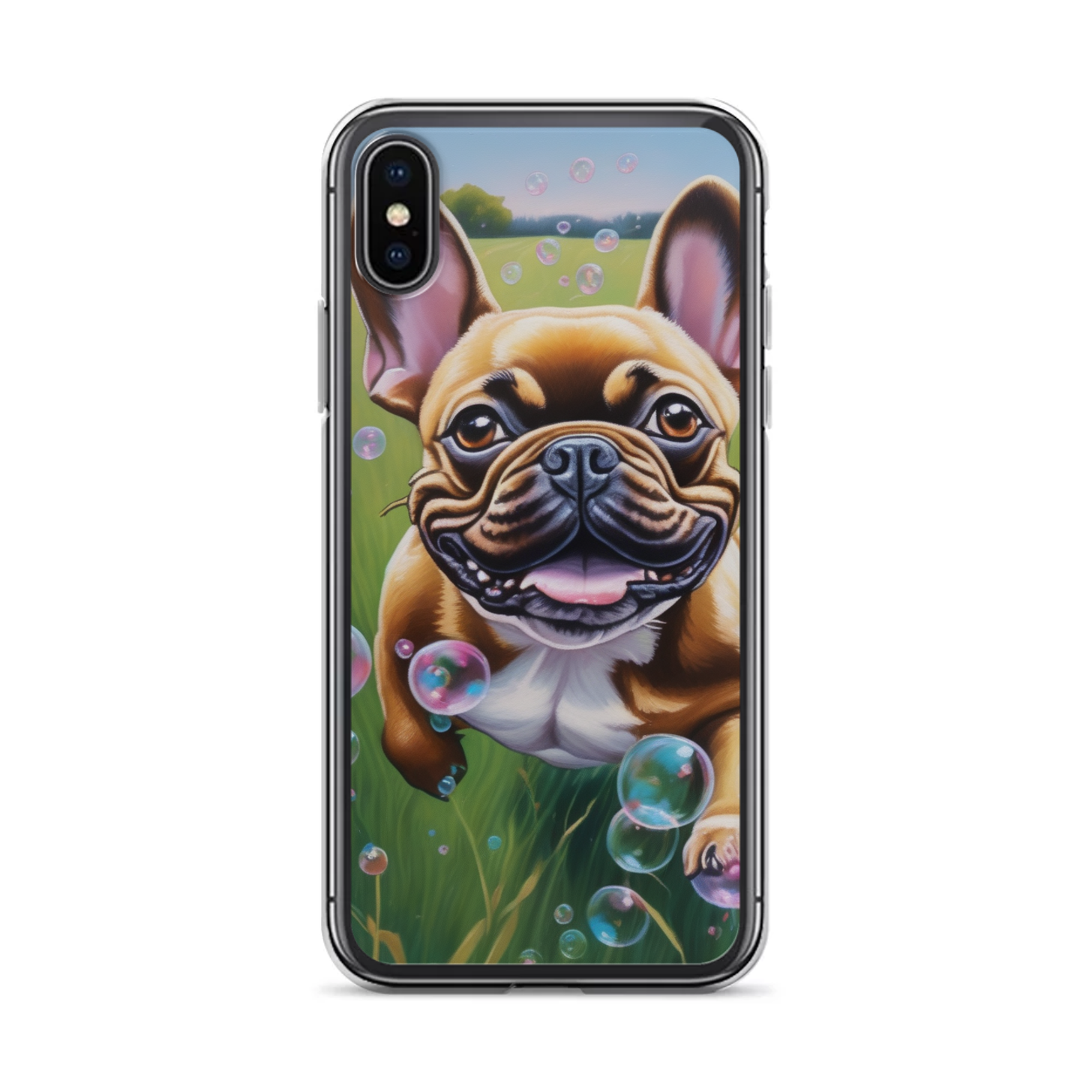 PugMug Custom Tan French Bulldog iPhone Case