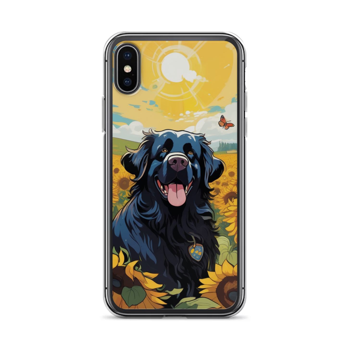 PugMug Custom Newfoundland iPhone Case