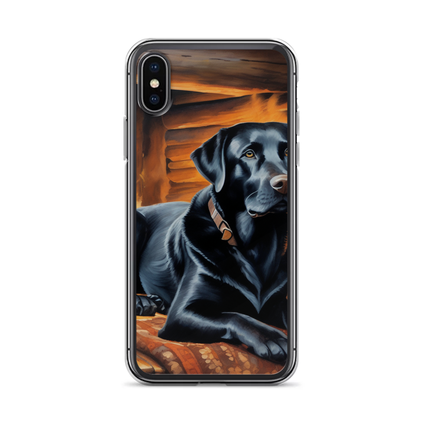 PugMug Custom Black Labrador Retriever iPhone Case