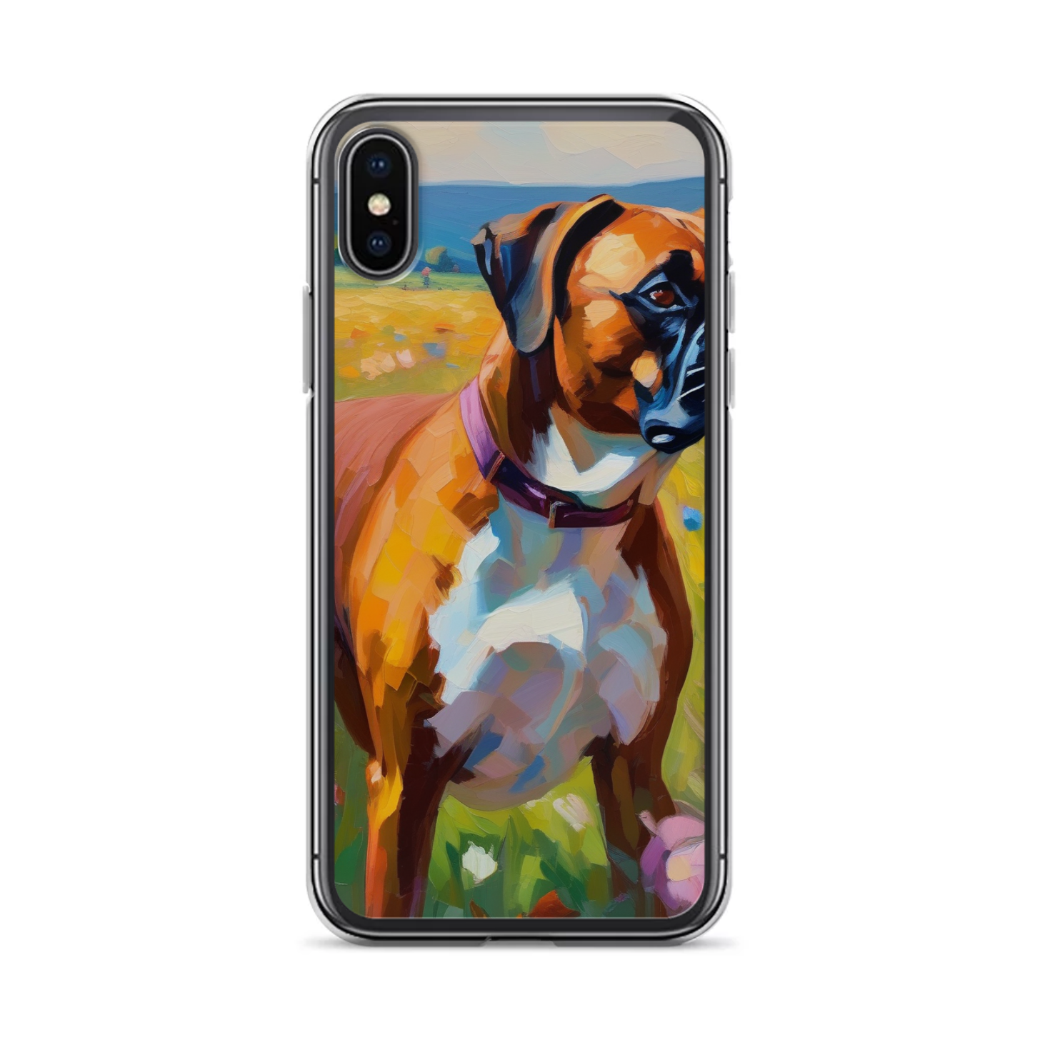 PugMug Custom Boxer Dog iPhone Case