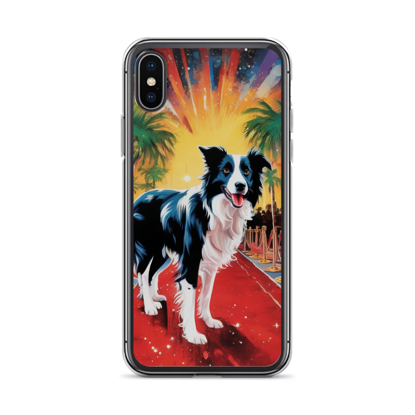 PugMug Custom Border Collie iPhone Case