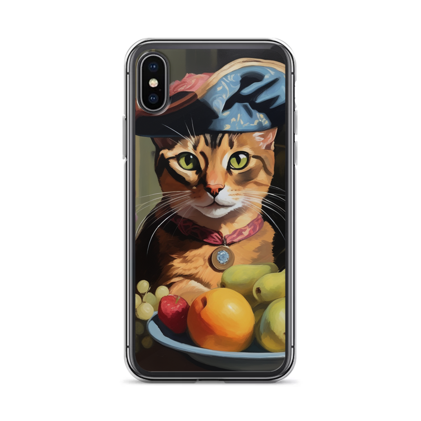 PugMug Custom Tabby Abyssinian Cat iPhone Case