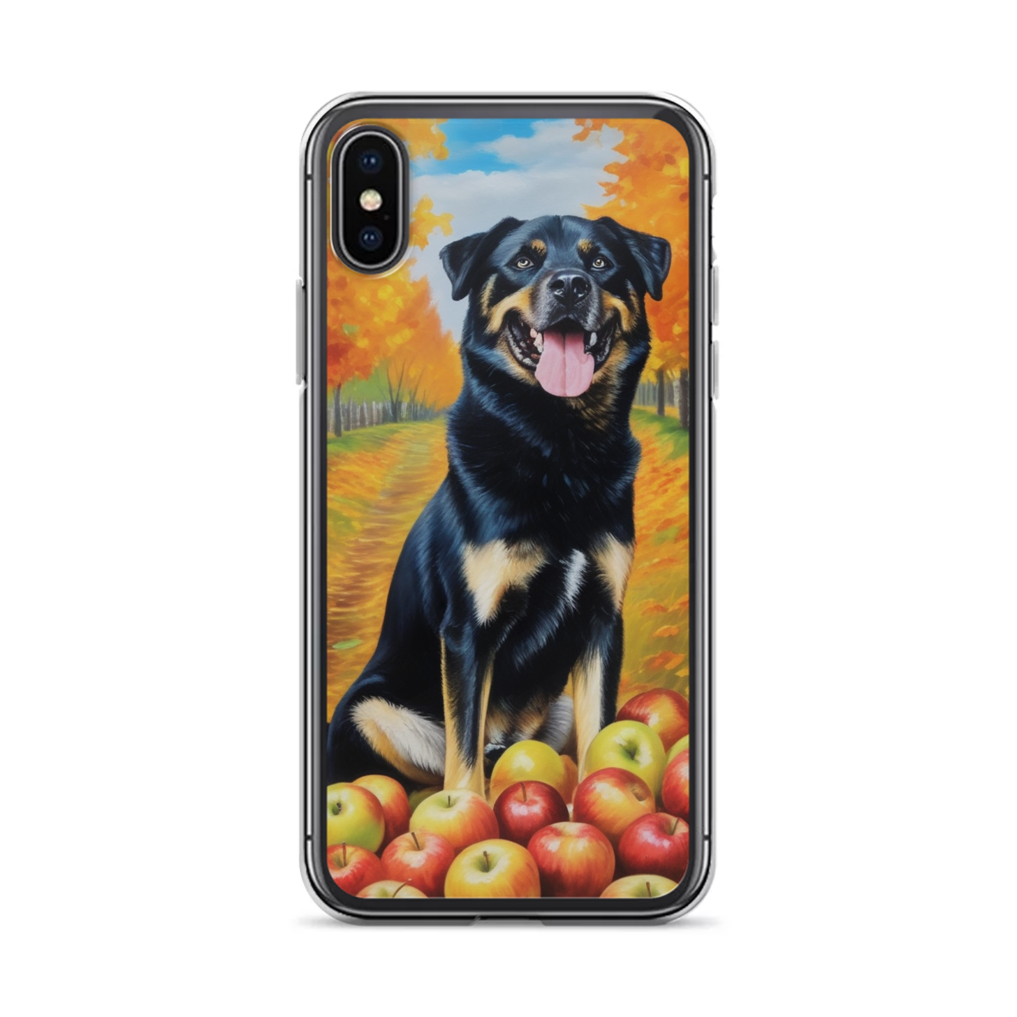 PugMug Custom Blue iPhone Case