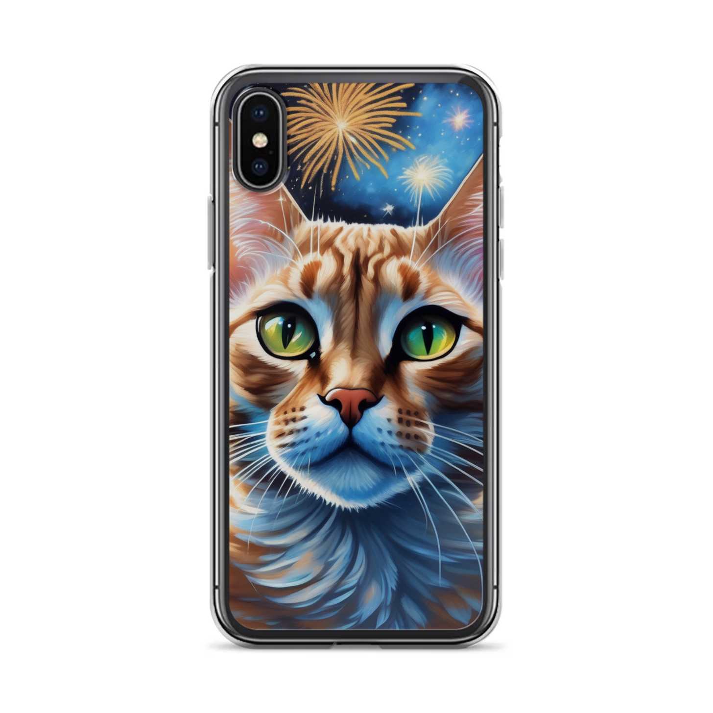 PugMug Custom Tabby Devon Rex Cat iPhone Case