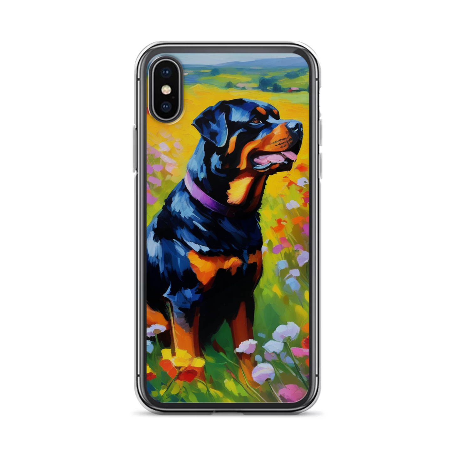 PugMug Custom Rottweiler iPhone Case