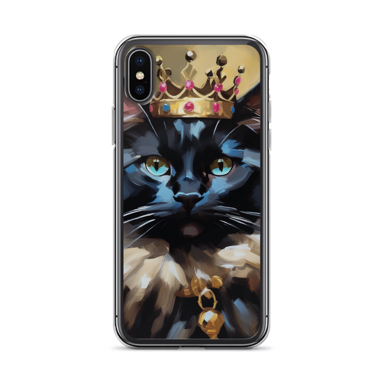 PugMug Custom Black Ragdoll Cat iPhone Case