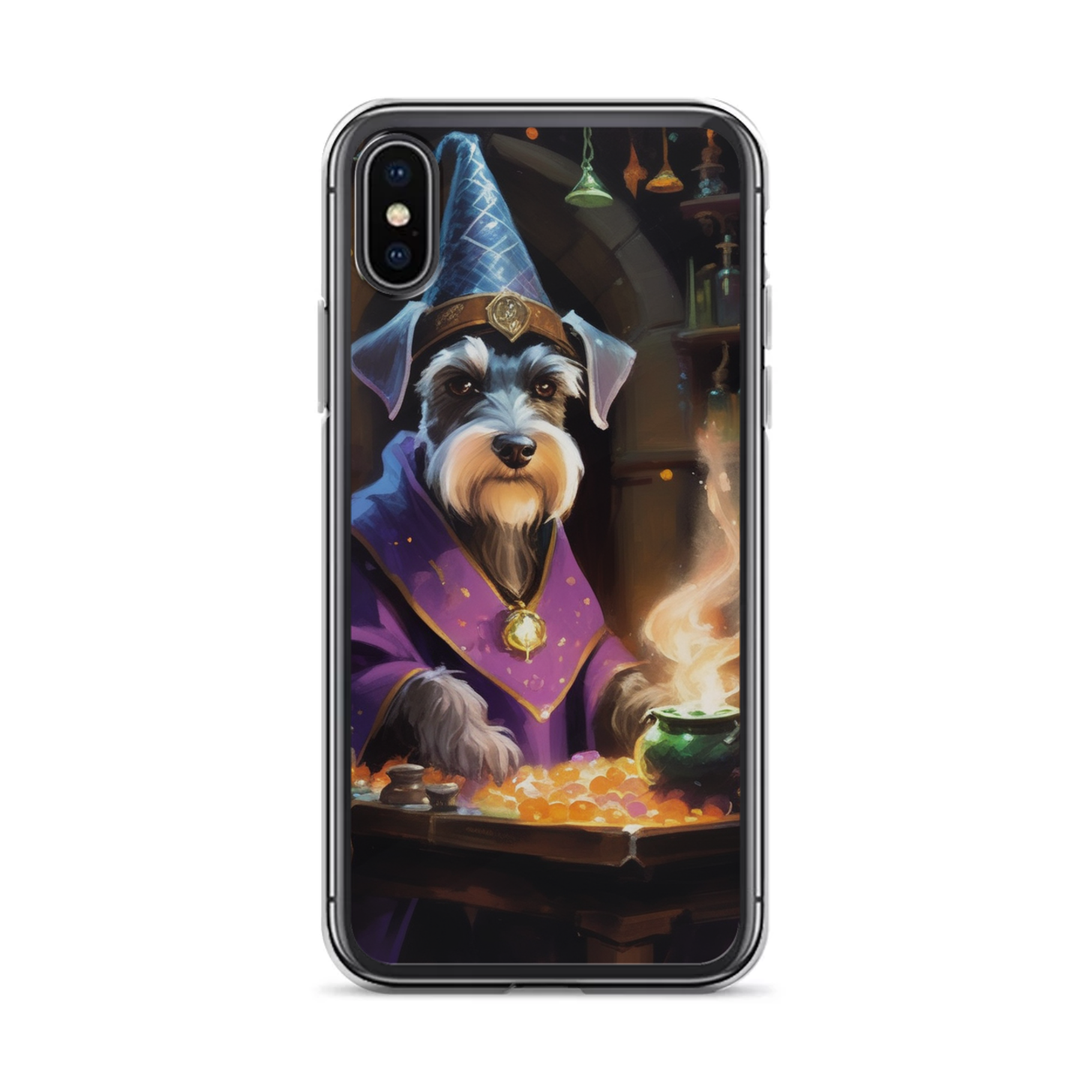 PugMug Custom Miniature Schnauzer iPhone Case