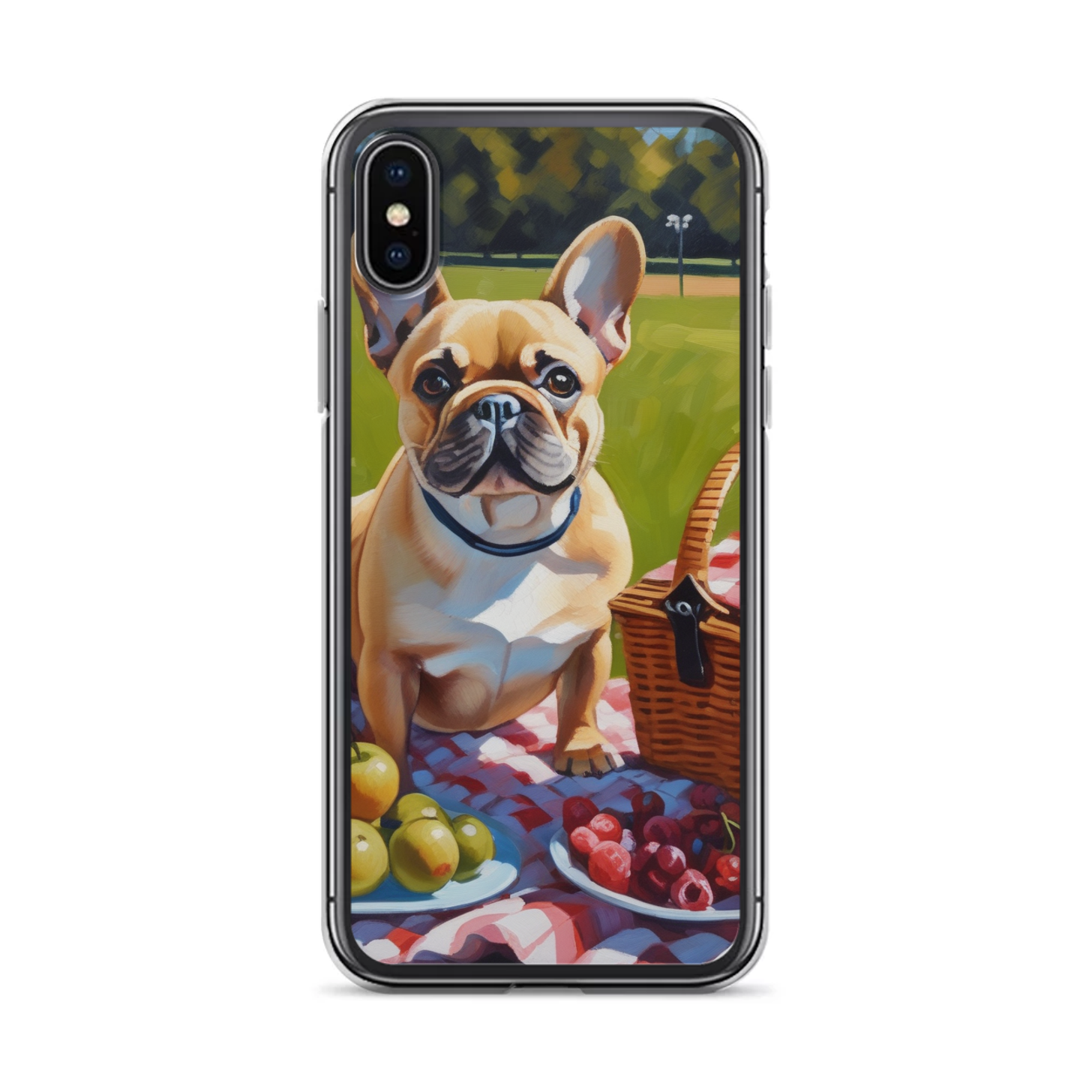 PugMug Custom Tan French Bulldog iPhone Case