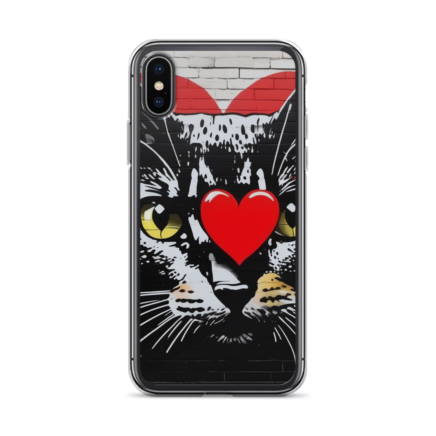 PugMug Custom Black Abyssinian Cat iPhone Case