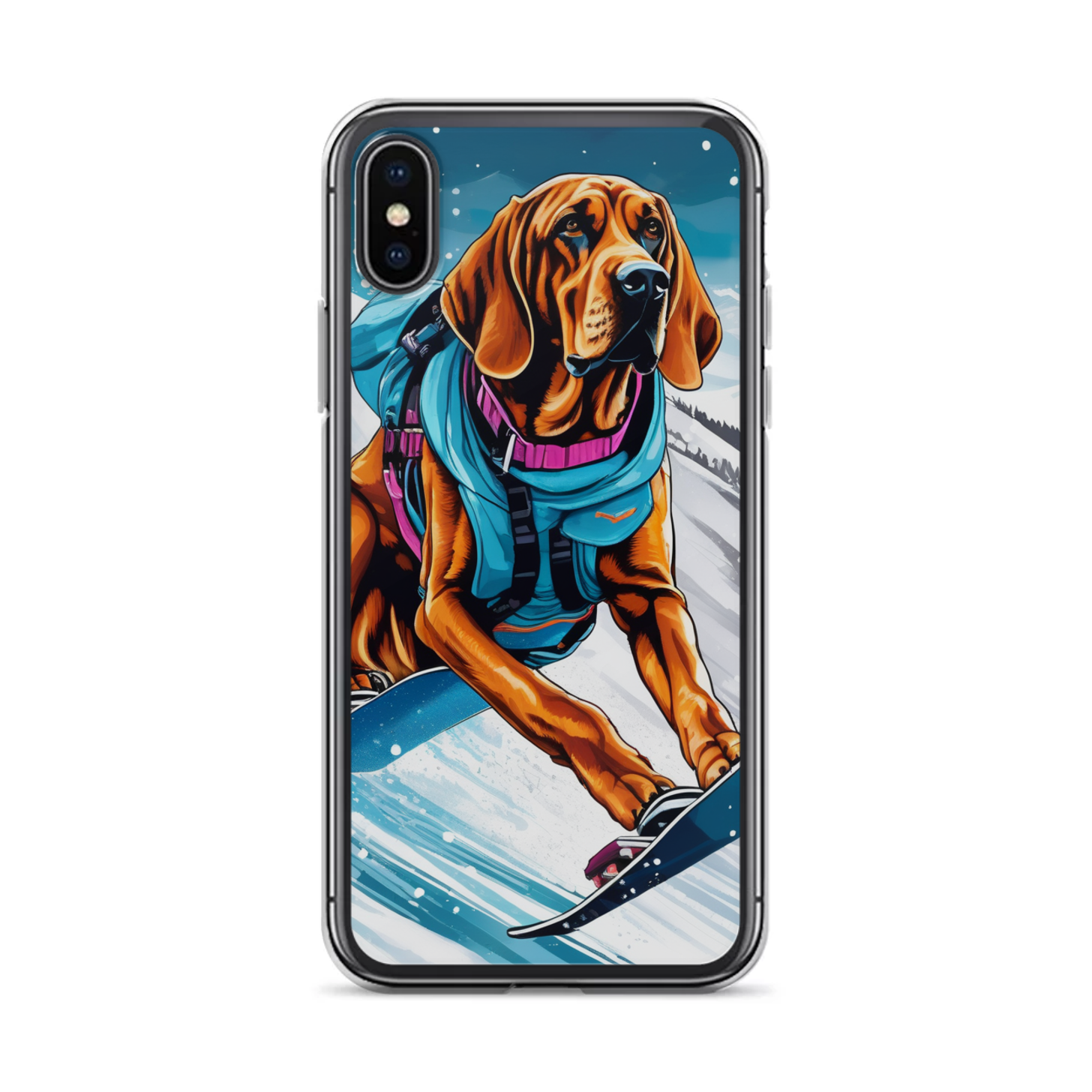 PugMug Custom Bloodhound iPhone Case