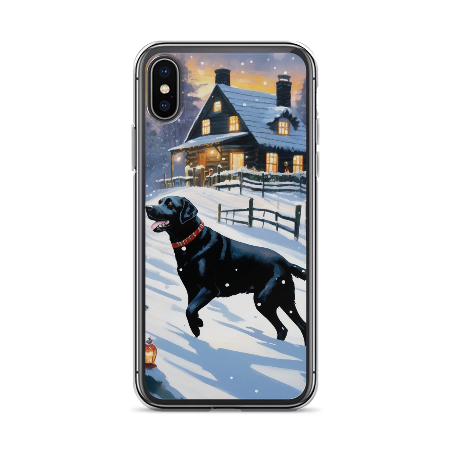 PugMug Custom Black Labrador Retriever iPhone Case