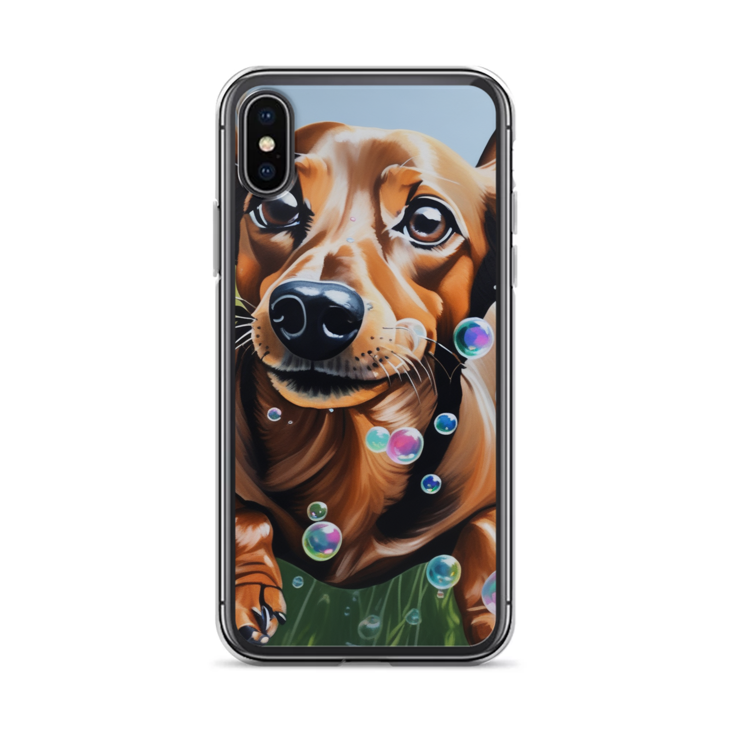 PugMug Custom Tan Dachshund iPhone Case