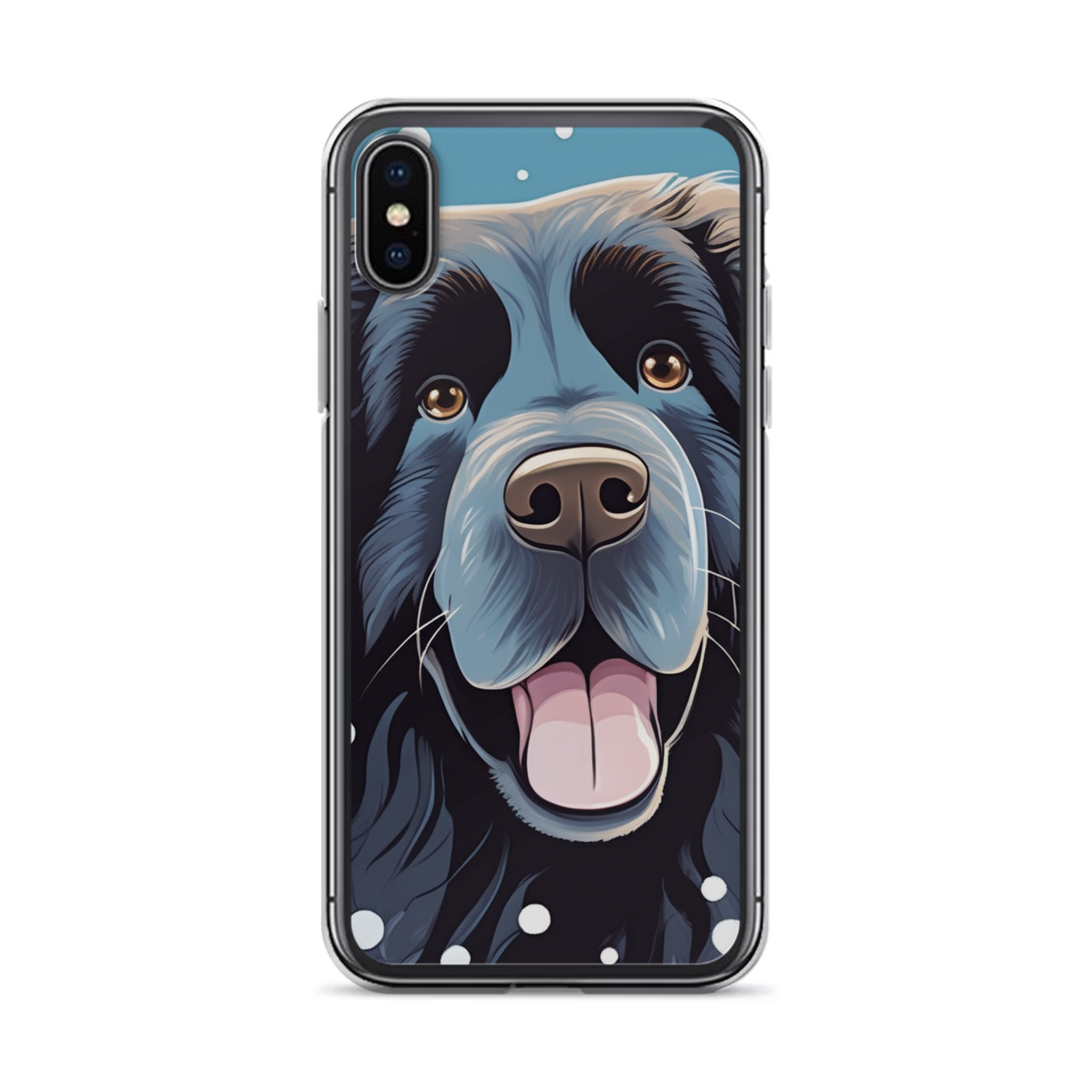 PugMug Custom Newfoundland iPhone Case