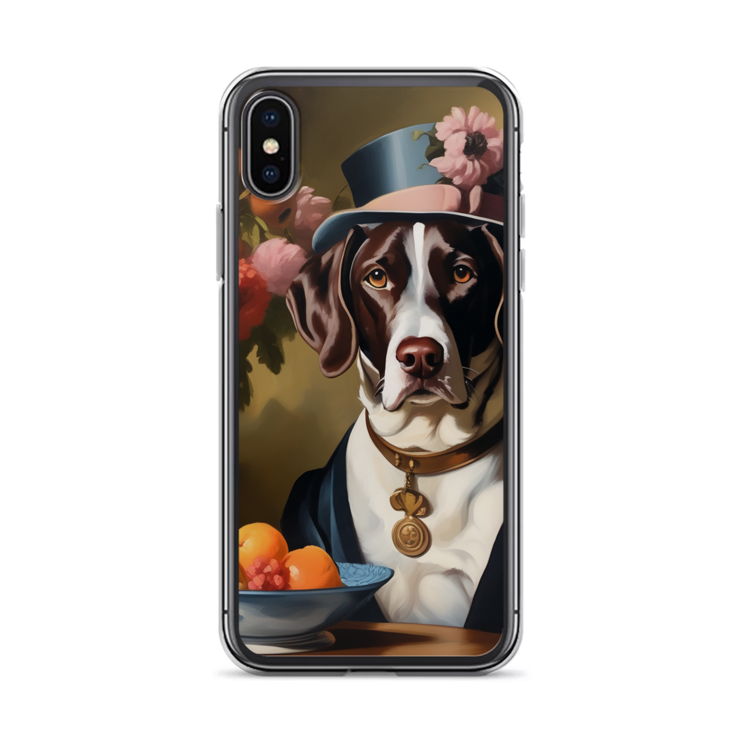 PugMug Custom Pointer Dog iPhone Case