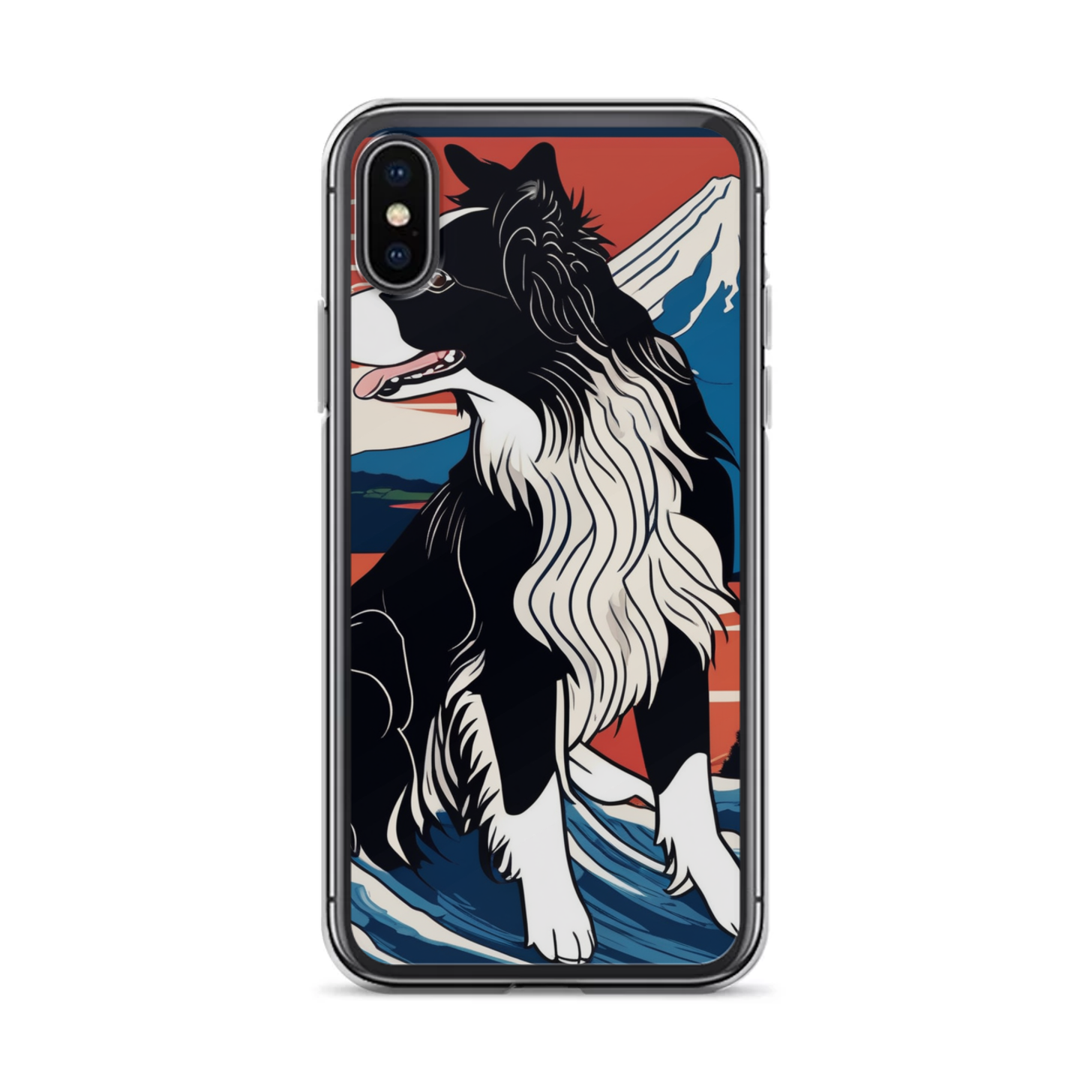 PugMug Custom Border Collie iPhone Case