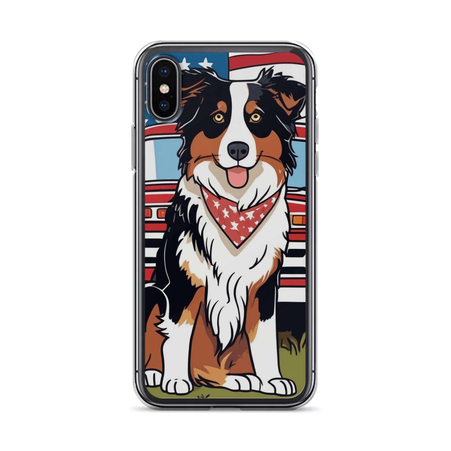 PugMug Custom Australian Shepherd Dog iPhone Case